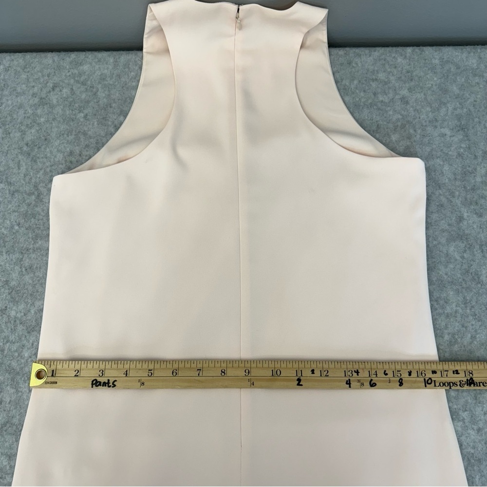 Rebecca Minkoff Pale Blush Pink "Silva" Dress W/ Tie, Size 4 - Picture 15 of 16